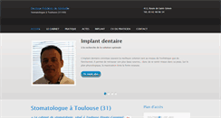 Desktop Screenshot of docteurdesereville.fr